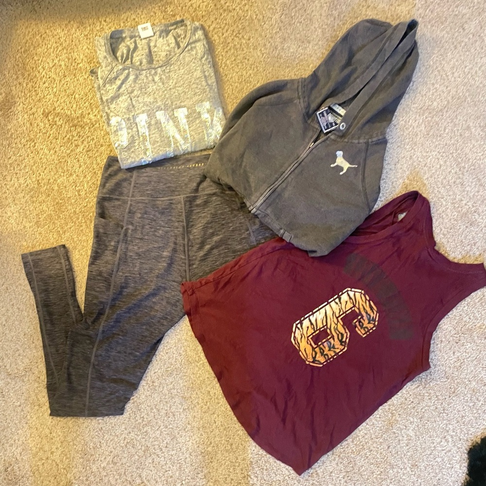 VS PINK  BLING & RHINESTONE BUNDLE OF 4